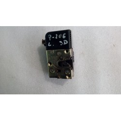 PEUGEOT 206 3D ZAMEK DRZWI...